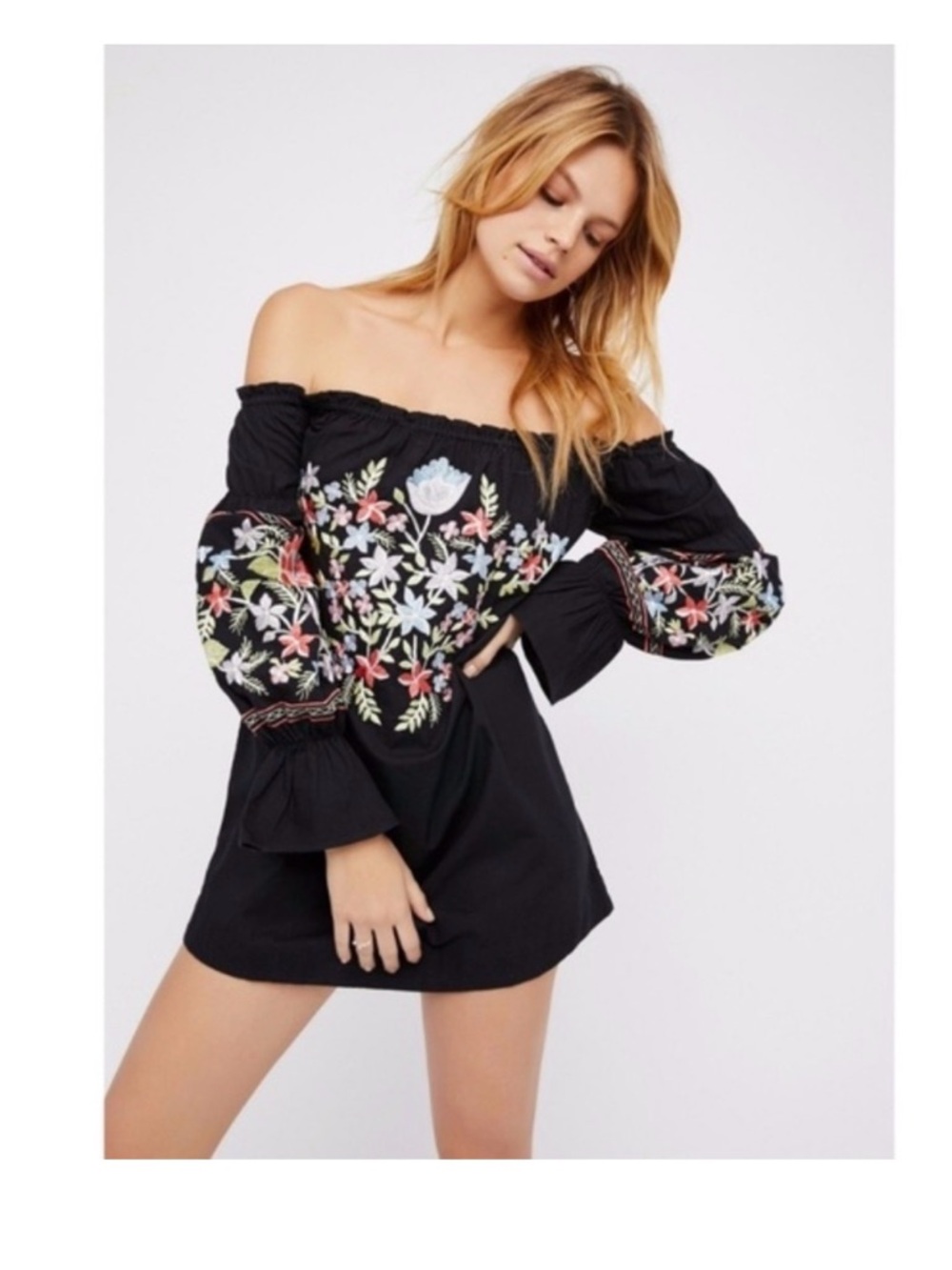 Free People Fleur du Jour Mini Dress Sz M